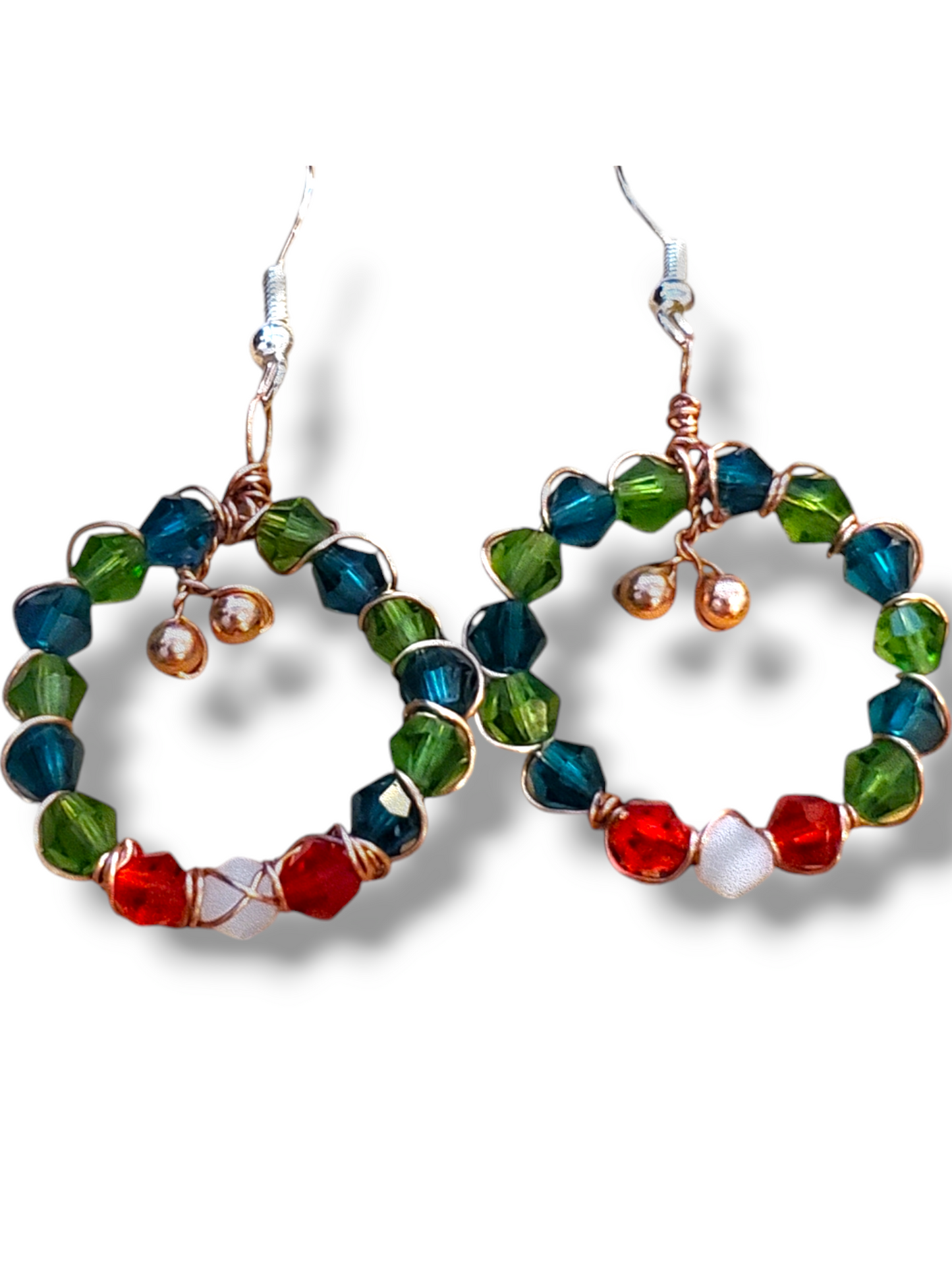 Beaded Christmas Wreaths