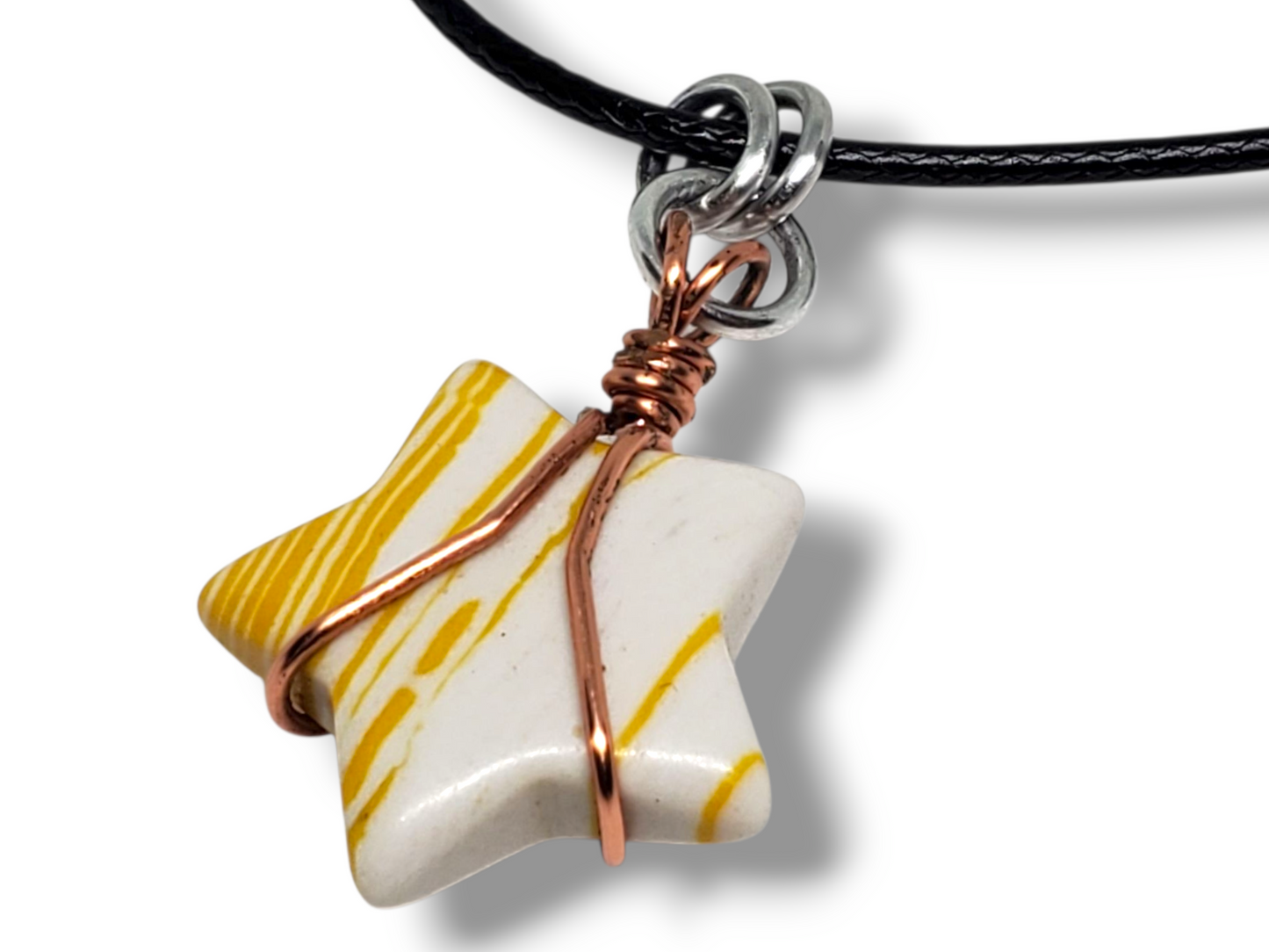 Wire Wrapped Star Pendant