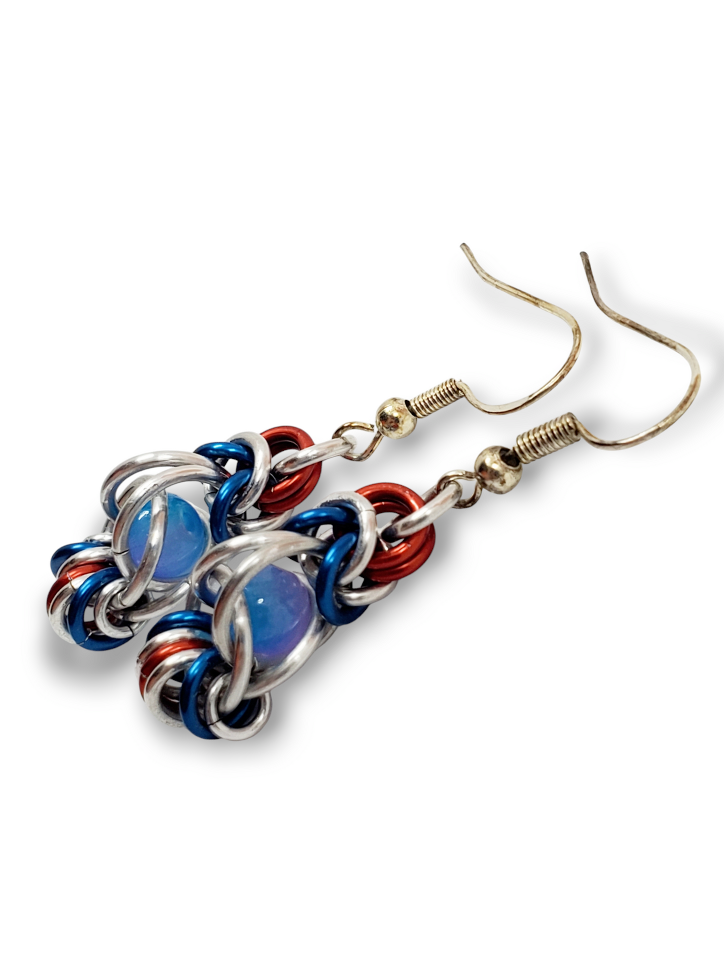 Byzantine Bead Capture Earrings