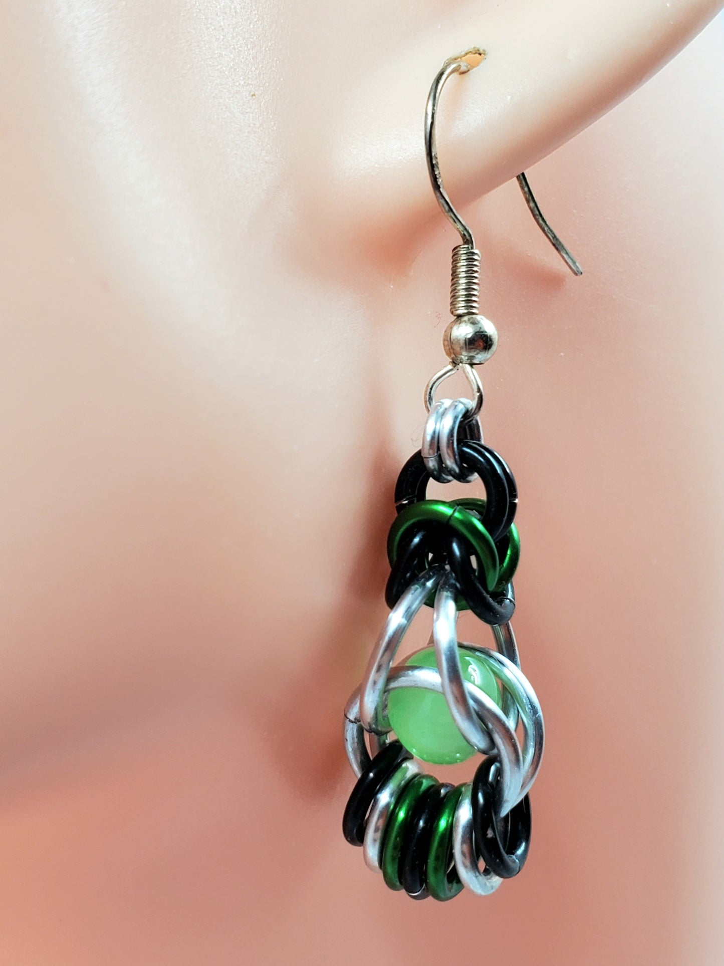 Byzantine Bead Capture Earrings