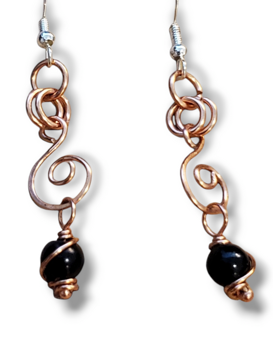Treble Clef Inspired Earrings